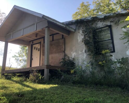 house in major disrepair